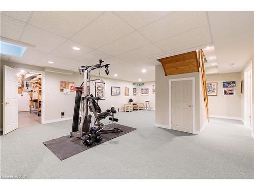 55 Kirby Avenue, Flamborough, ON - Indoor Photo Showing Gym Room