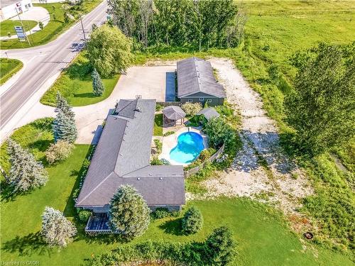717906 Highway 6, Owen Sound, ON - Outdoor With In Ground Pool With View