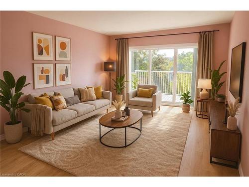 308-10 Woodman Drive S, Hamilton, ON - Indoor Photo Showing Living Room