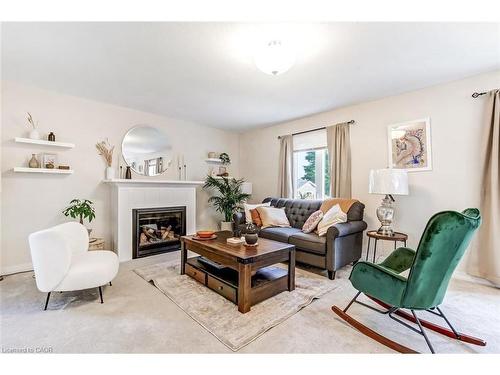 10 Birchall Lane, St. Thomas, ON - Indoor Photo Showing Living Room With Fireplace