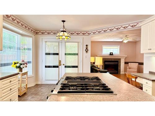 4 Orchard Crescent, Waterford, ON - Indoor With Fireplace
