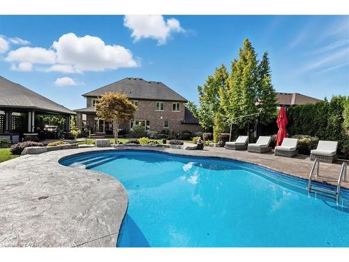 237 River Birch Street, Kitchener, ON - Outdoor With In Ground Pool With Deck Patio Veranda With Backyard