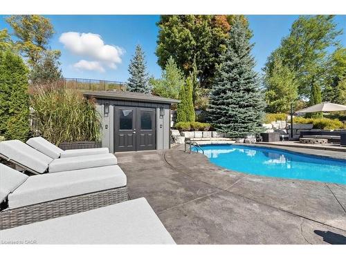 237 River Birch Street, Kitchener, ON - Outdoor With In Ground Pool