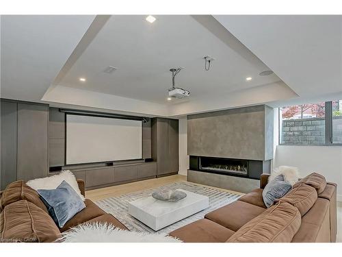 421 Chartwell Road, Oakville, ON - Indoor With Fireplace