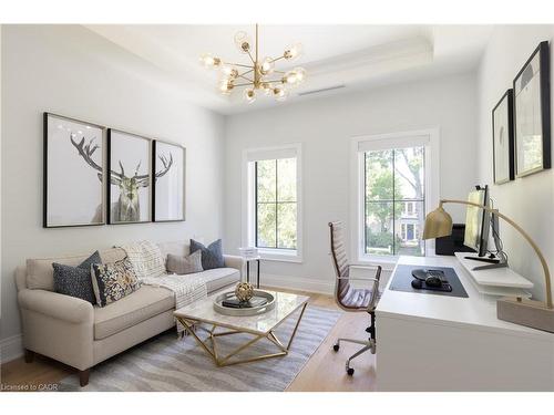 46 Second Street, Oakville, ON - Indoor Photo Showing Living Room