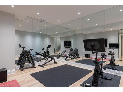 46 Second Street, Oakville, ON - Indoor Photo Showing Gym Room