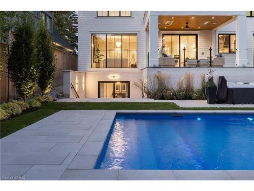 46 Second Street, Oakville, ON - Outdoor With In Ground Pool