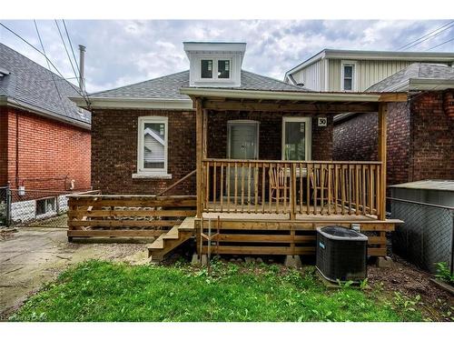 30 Webber Avenue, Hamilton, ON - Outdoor With Deck Patio Veranda With Exterior