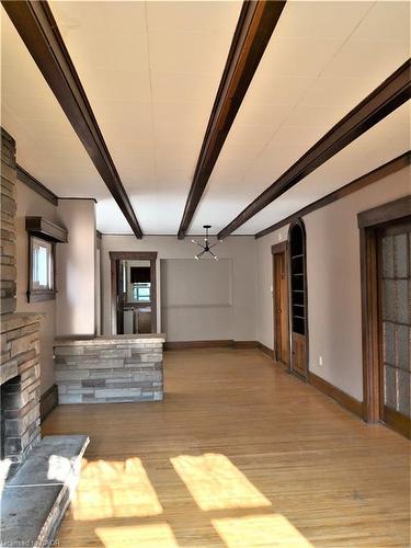 167 Balmoral Avenue S, Hamilton, ON - Indoor With Fireplace