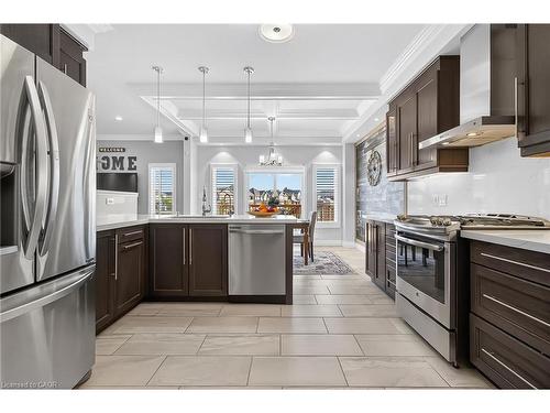 59 Netherwood Road, Kitchener, ON - Indoor Photo Showing Kitchen With Stainless Steel Kitchen With Upgraded Kitchen