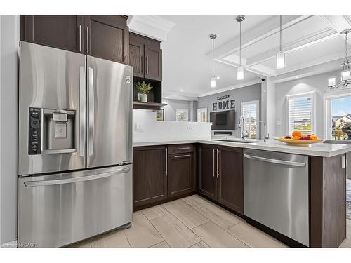59 Netherwood Road, Kitchener, ON - Indoor Photo Showing Kitchen With Stainless Steel Kitchen With Double Sink