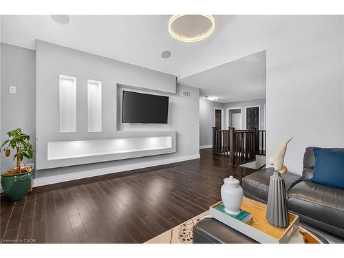 59 Netherwood Road, Kitchener, ON - Indoor Photo Showing Living Room With Fireplace