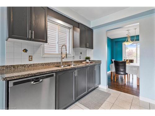 70 Polaris Court, Hamilton, ON - Indoor Photo Showing Kitchen With Double Sink