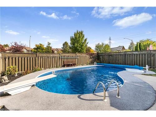 70 Polaris Court, Hamilton, ON - Outdoor With In Ground Pool With Backyard