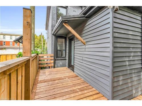 10 Gordon Street, Hamilton, ON - Outdoor With Deck Patio Veranda With Exterior