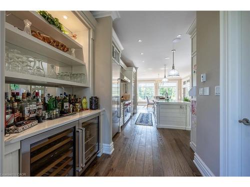 649 East Quarter Line, Port Dover, ON - Indoor Photo Showing Other Room With Fireplace