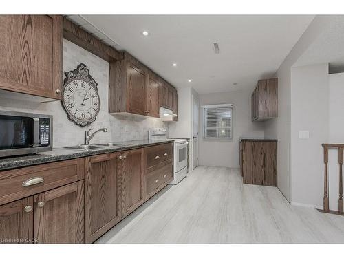 196 Dundas Street E, Waterdown, ON - Indoor Photo Showing Kitchen With Double Sink