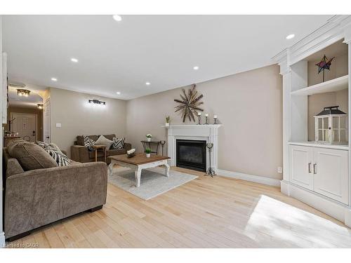 16 Linington Trail, Dundas, ON - Indoor Photo Showing Living Room With Fireplace