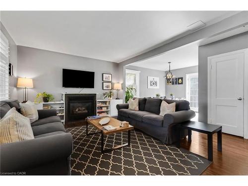 710 Hager Avenue, Burlington, ON - Indoor Photo Showing Living Room With Fireplace