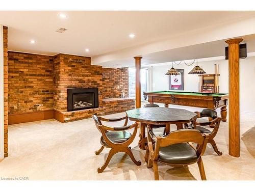 225 Shoreacres Road, Burlington, ON - Indoor With Fireplace