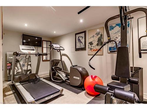 225 Shoreacres Road, Burlington, ON - Indoor Photo Showing Gym Room