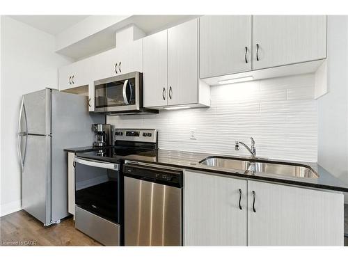 803-16 Concord Place, Grimsby, ON - Indoor Photo Showing Kitchen With Double Sink With Upgraded Kitchen