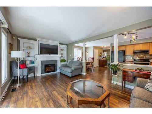 66 Yarmouth Drive, London, ON - Indoor Photo Showing Living Room With Fireplace