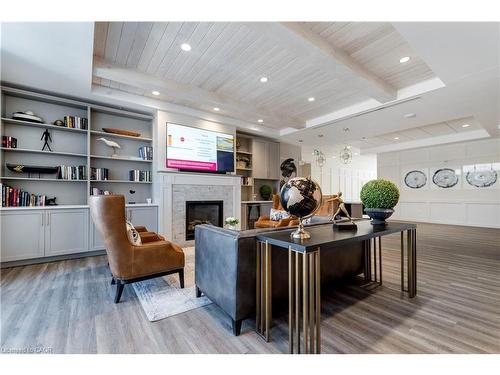 115-39 Sister Varga Terrace, Hamilton, ON - Indoor Photo Showing Other Room With Fireplace