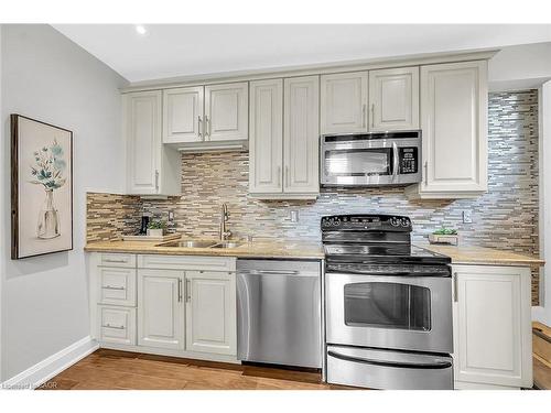 Ll2-86 Herkimer Street, Hamilton, ON - Indoor Photo Showing Kitchen With Stainless Steel Kitchen With Double Sink