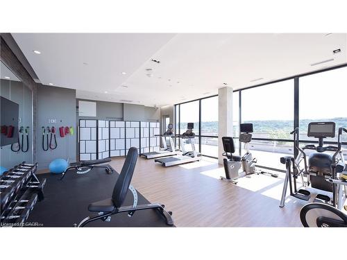 507-101 Locke Street S, Hamilton, ON - Indoor Photo Showing Gym Room