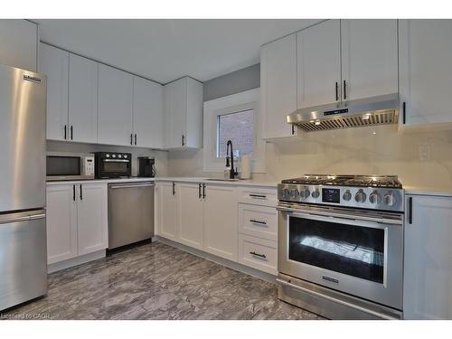 48 Pearl Street N, Hamilton, ON - Indoor Photo Showing Kitchen With Upgraded Kitchen
