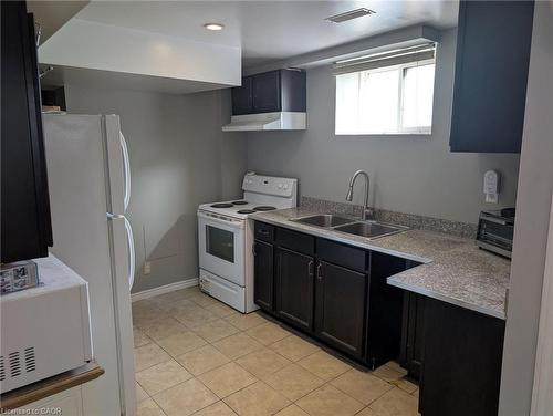 Bsmt-36 Spicebush Terrace, Brampton, ON - Indoor Photo Showing Kitchen With Double Sink