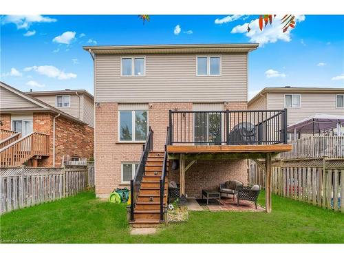 19 Marl Meadow Drive, Kitchener, ON - Outdoor With Deck Patio Veranda With Exterior