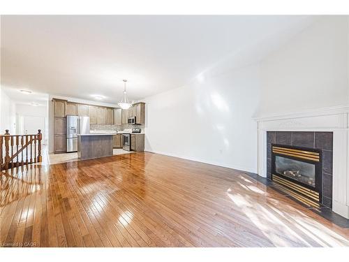 3-163 Livingston Avenue, Grimsby, ON - Indoor Photo Showing Living Room With Fireplace