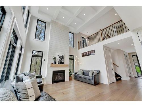 12200 Plank Road, Eden, ON - Indoor With Fireplace