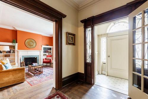 45 Markland Street, Hamilton, ON - Indoor With Fireplace