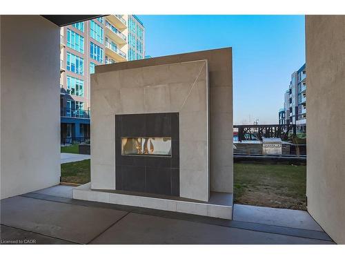 431-16 Concord Place, Grimsby, ON - Indoor With Fireplace