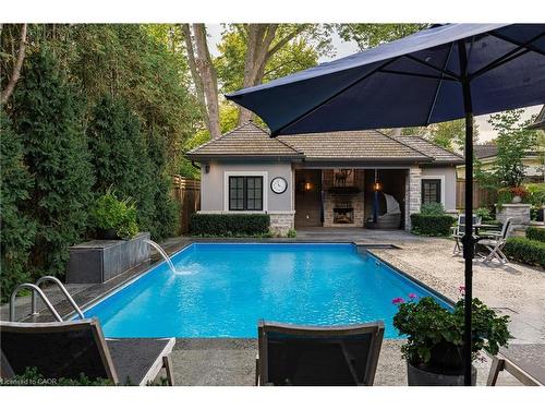 1324 Cambridge Drive, Oakville, ON - Outdoor With In Ground Pool