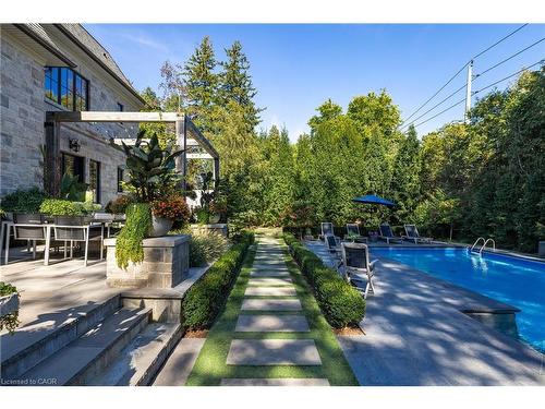 1324 Cambridge Drive, Oakville, ON - Outdoor With In Ground Pool