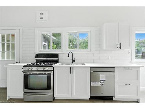 684 Beach Boulevard, Hamilton, ON - Indoor Photo Showing Kitchen With Double Sink