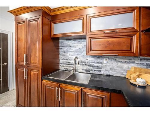 43 Princess Street, Hamilton, ON - Indoor Photo Showing Kitchen With Double Sink