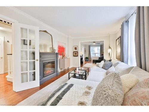 431 Naomi Crescent, Mississauga, ON - Indoor With Fireplace