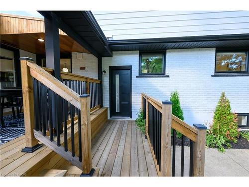 162 Stone Church Road E, Hamilton, ON - Outdoor With Deck Patio Veranda With Exterior