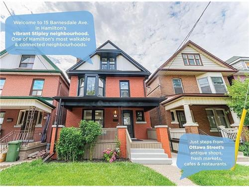 3-15 Barnesdale Avenue N, Hamilton, ON - Outdoor With Facade