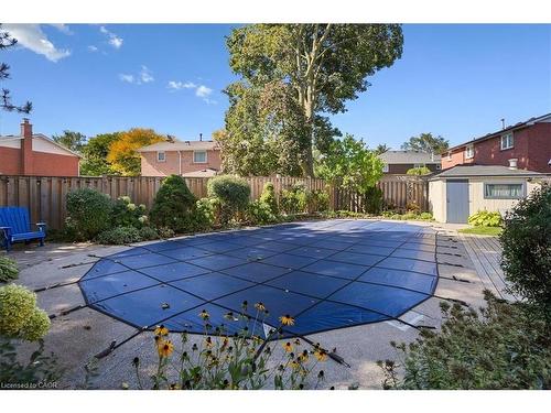 41 Steen Drive, Mississauga, ON - Outdoor With In Ground Pool With Backyard