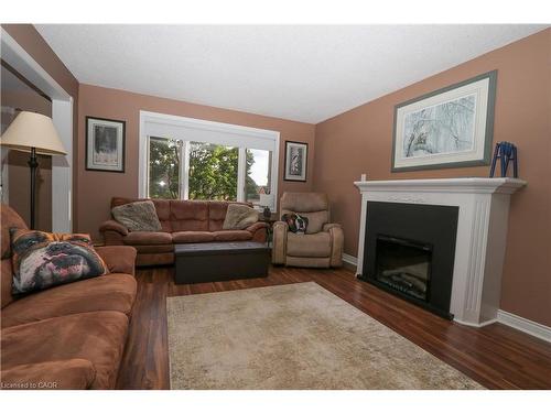 119 Hume Drive, Cambridge, ON - Indoor Photo Showing Living Room With Fireplace