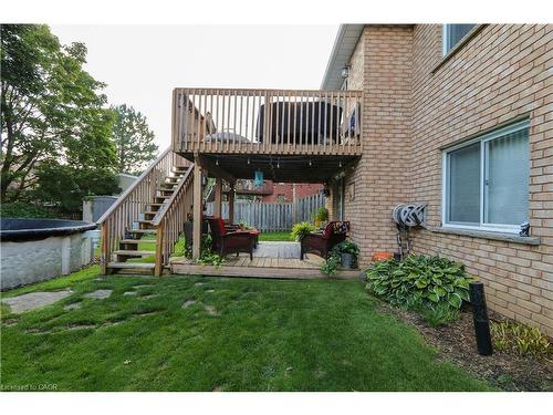 119 Hume Drive, Cambridge, ON - Outdoor With Deck Patio Veranda With Exterior
