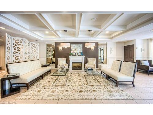 505-265 Westcourt Place, Waterloo, ON - Indoor With Fireplace