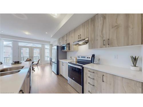 469 Provident Way, Mount Hope, ON - Indoor Photo Showing Kitchen With Stainless Steel Kitchen With Double Sink