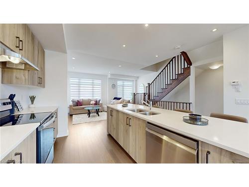 469 Provident Way, Mount Hope, ON - Indoor Photo Showing Kitchen With Double Sink With Upgraded Kitchen